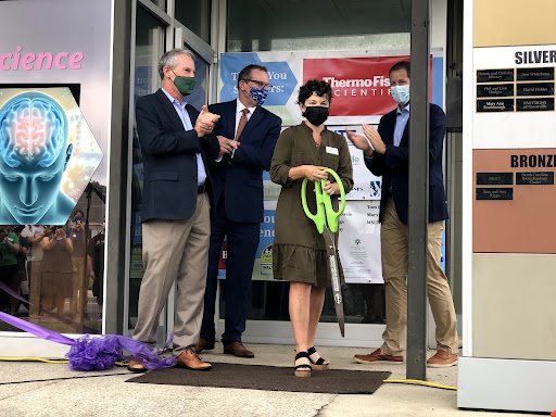 Officials at NCMNS Grand Opening