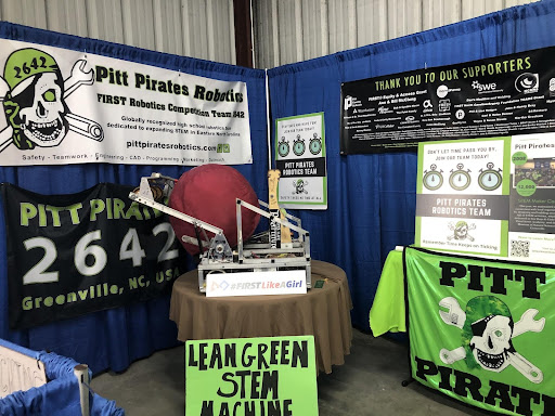 Pitt Pirates Pitt County Fair booth